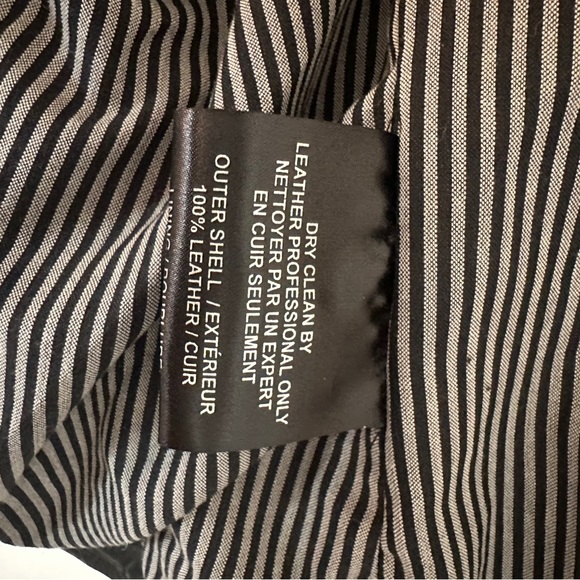 Mendocino leather vest NWT - Picture 4 of 7